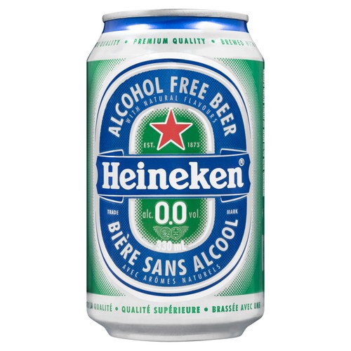 Heineken Beer 0.0% Alcohol 6 Cans x 330 ml