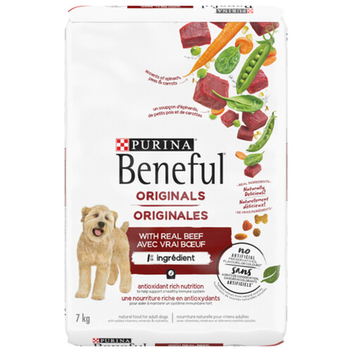 Purina Beneful Dry Dog Food Originals With Real Beef 7 kg