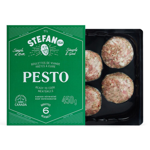 Stefano Pork Pesto Meatballs 450 g