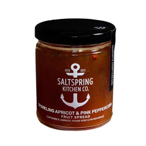 SaltSpring Kitchen Ltd Sparkling Apricot & Pink Peppercorn Spread 270 ml