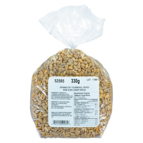 Les Aliments Johnvince Raw Sunflower Seeds 330 g