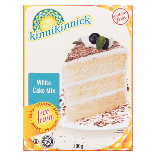 Kinnikinnick Gluten-Free Cake Mix White 500 g