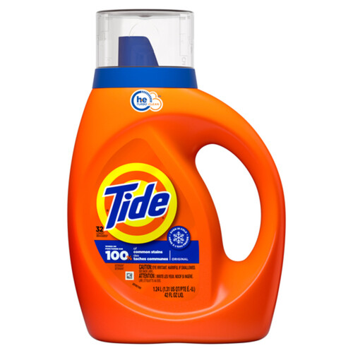 Tide Liquid Laundry Detergent Original Regular 1.24 L