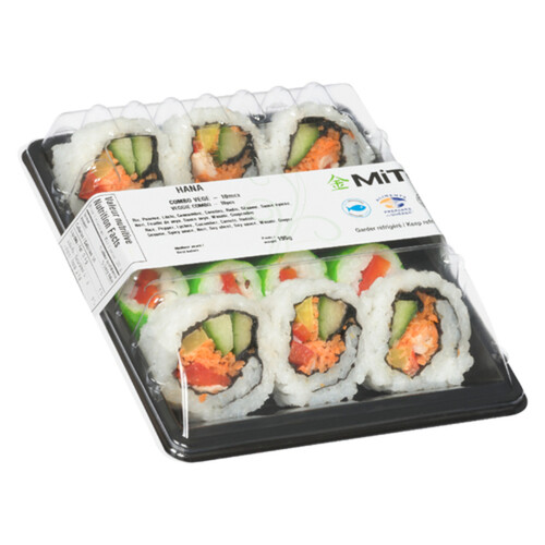 Mito Hana Veggie Combo Sushi 185 g