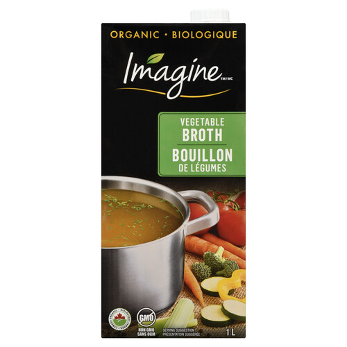 Imagine Organic Broth Vegetable 1 L