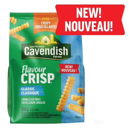 Cavendish Farms Quick Crisp Frozen Crinkle Chips 540 g