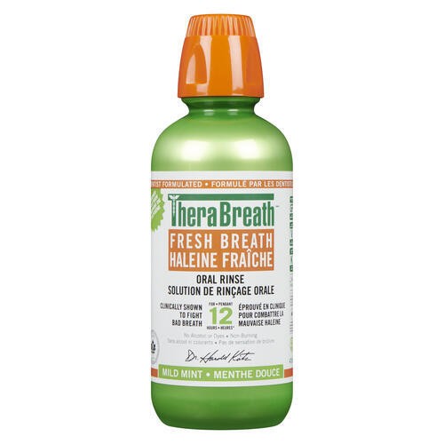 TheraBreath Mild Mint Rinse 473 ML
