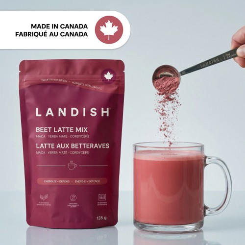 Landish Latte Mix Maca Mate Beet 135 g
