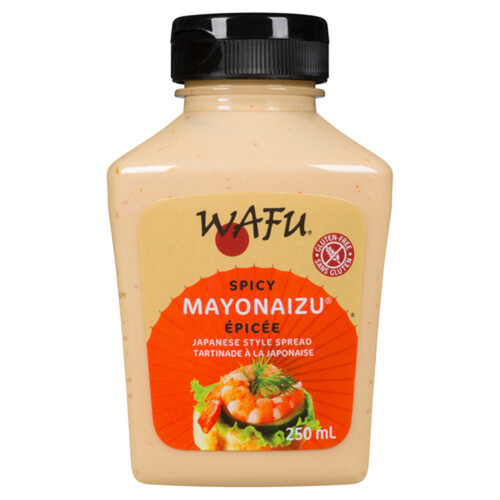 Wafu Gluten-Free Mayonaizu Spread Spicy 250 ml