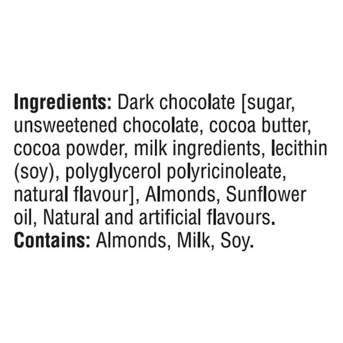 Hershey's Dark Chocolate Bar Almond Coffee 100 g
