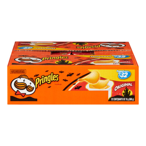 Pringles Halloween Potato Chips Original 32 x 19 g