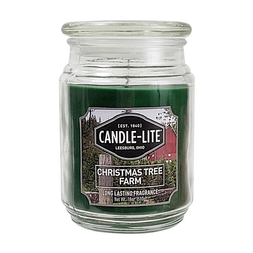 Candle-lite Candle Jar Christmas Tree Farm 1 Pack