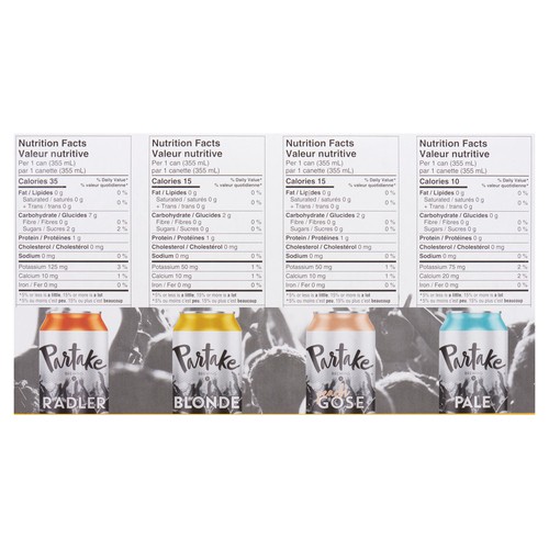 Partake Brewing Beer Non-Alcoholic Summer Variety 12 x 355 ml (cans)