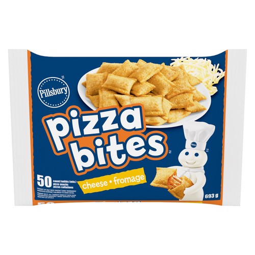 Pillsbury Frozen Pizza Snacks Cheese Pizza Bites 693 g
