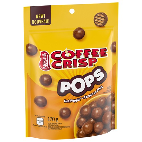 Coffee Crisp Pops Chocolaty Snacks Pouch 170 g