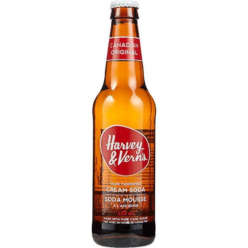 Harvey & Verns Olde Fashioned Cream Soda 355 ml (bottle)