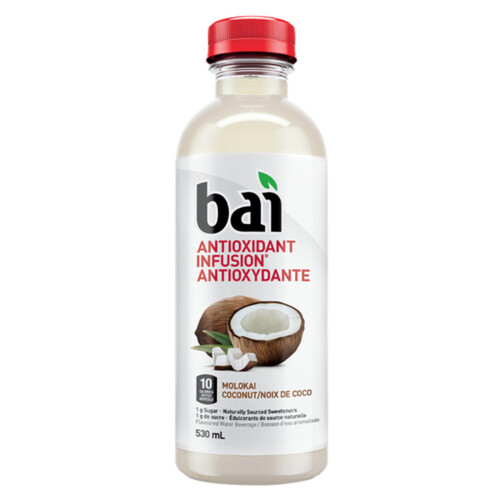 Bai Antioxidant Infusion Molokai Coconut 530 ml (bottle)