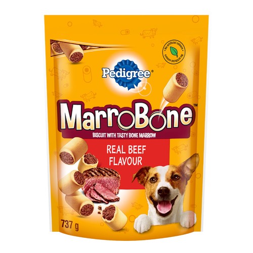 Pedigree MarroBone Dog Treats Medium Real Beef Flavour 737 g