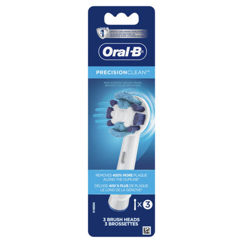 Oral-B Precision Clean Replacement Electric Toothbrush Head 3ct