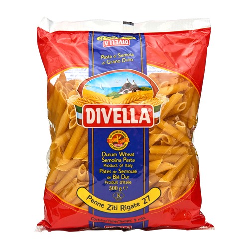 Divella Penne Ziti Rigate Pasta 500 g