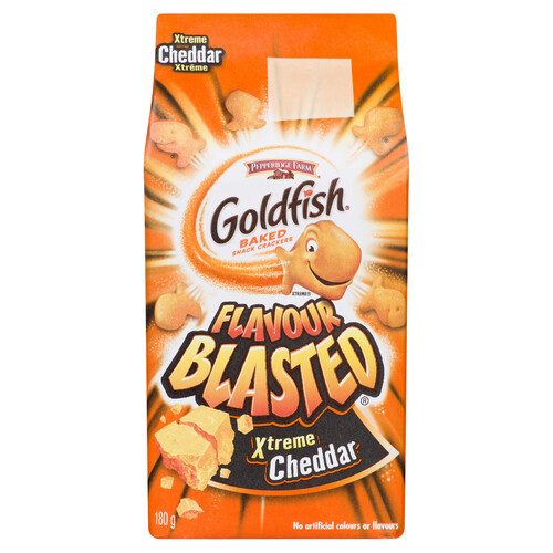 Pepperidge Farm Goldfish Crackers Flavour Blasted Extreme Cheddar 180 g
