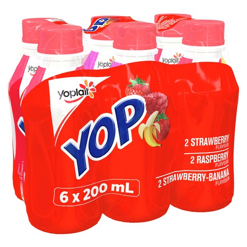 Yoplait 2% Drinkable Yogurt Assorted 6 x 200 ml
