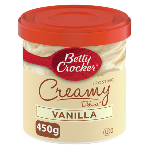 Betty Crocker Frosting Creamy Deluxe Vanilla 450 g