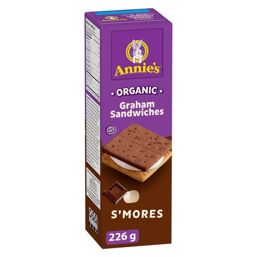 Annie’s Organic S'mores Graham Sandwiches Chocolate And Marshmallow 226 g