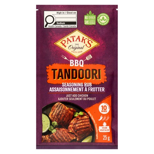 Patak's Seasoning Rub BBQ Tandoori 25 g