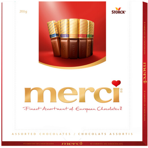 Merci European Chocolates Assorted 200 g
