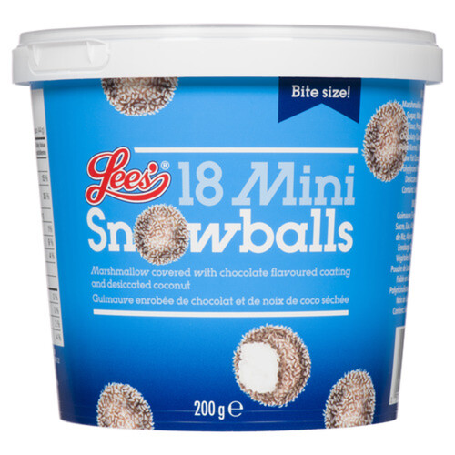 Lee's Luxury Mini Snowballs 200 g