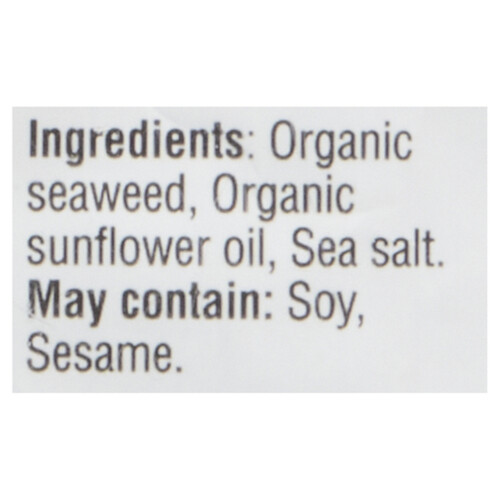 GimMe Organic Roasted Seaweed Sea Salt 10 g