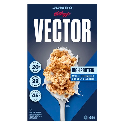 Kellogg's Vector Cereal Jumbo Value Size 850 g