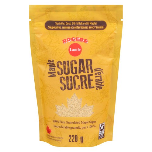 Lantic Rogers Maple Sugar 100% Pure 220 g