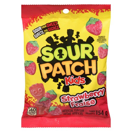Sour Patch Kids Candy Strawberry 154 g