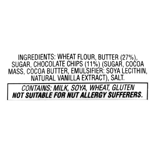 Walkers Mini Shortbread Rounds Chocolate Chip 125 g