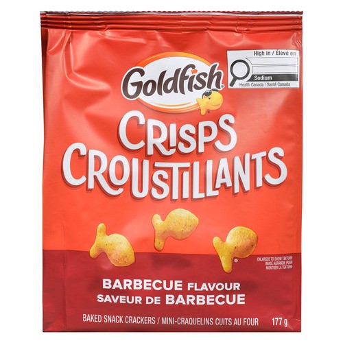 Pepperidge Farm Goldfish Crisps Crackers Barbecue Flavour 177 g