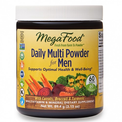 MegaFood Multi Powder  For Men 89.4 g