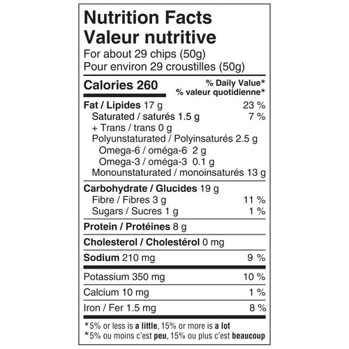 Peacasa Chickpea Chips Sea Salt 128 g