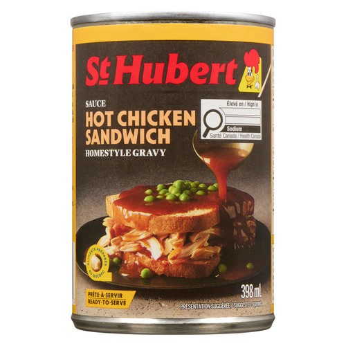 St-Hubert Homestyle Gravy Hot Chicken 398 ml