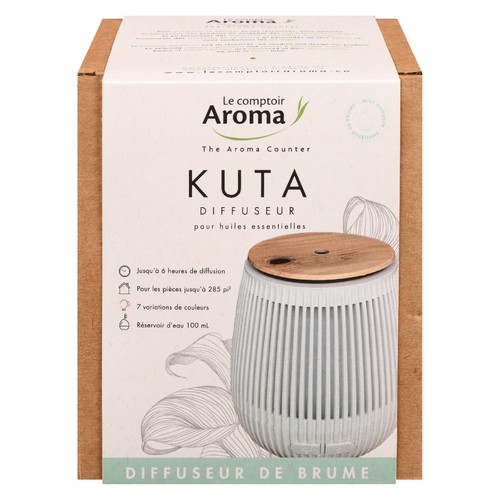 The Aroma Counter KUTA Ultrasonic Diffuser 1 ea