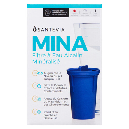 Santevia Mina Pitcher Water Filter 1 EA