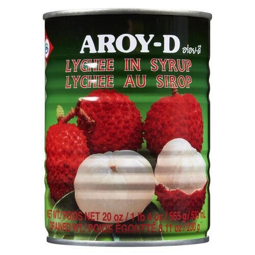 Aroy-D Canned Lychee In Syrup 565 g
