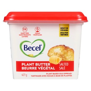 Becel Vegan Plant Butter Tub Salted 427 g - Voilà Online Groceries & Offers