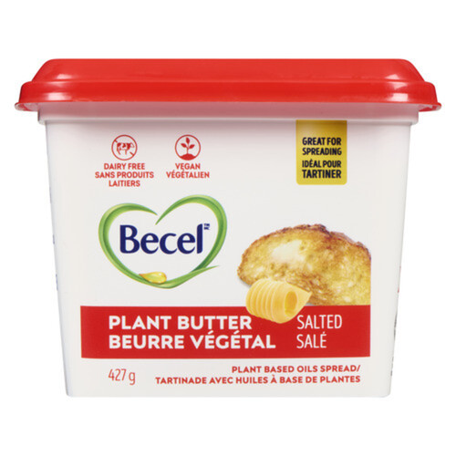 Becel Vegan Plant Butter Tub Salted 427 g