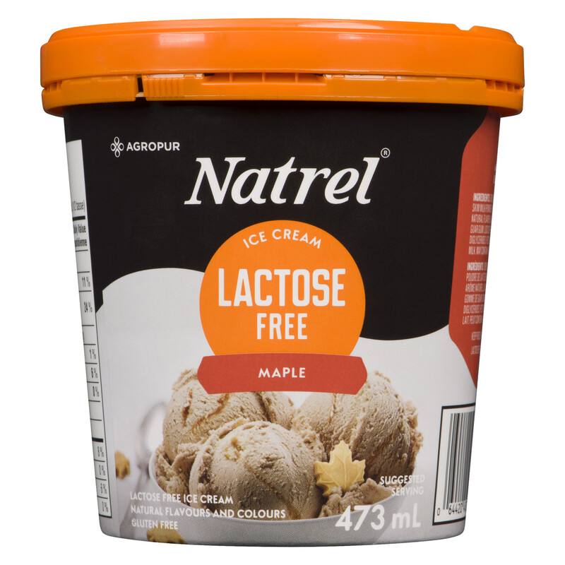 Natrel Lactose Free Maple Ice Cream 473 ml Voilà Online Groceries