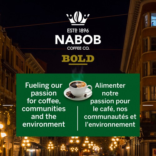 Nabob Ground Coffee Gastown Grind Medium Bold Roast 340 g