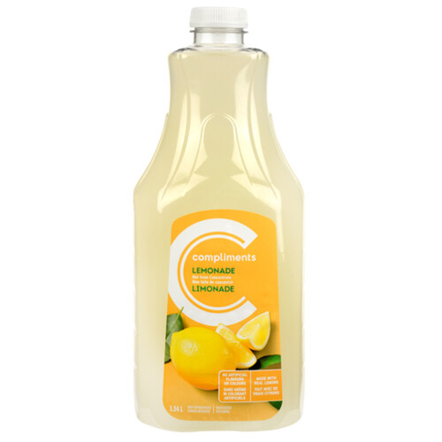 Compliments Juice Lemonade 1.54 L (bottle)