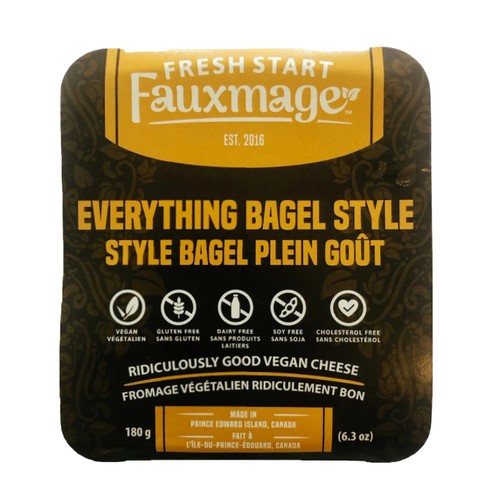Fresh Start Vegan Everything Bagel Cheese Style 180 g