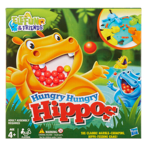 Hasbro Hungry Hungry Hippos Game 1 EA